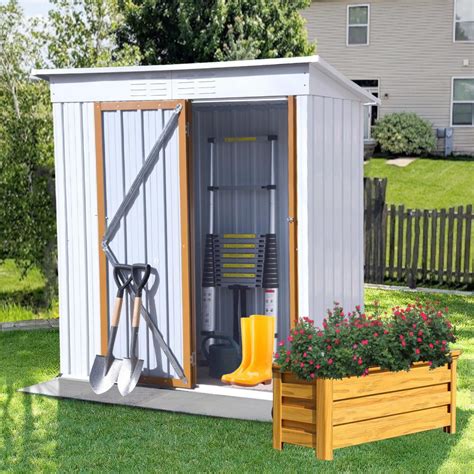 steel utility box garden|Amazon.com: Garden Tool Storage Cabinet.